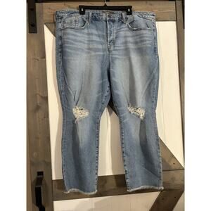 Torrid Light Blue Straight Leg Jeans